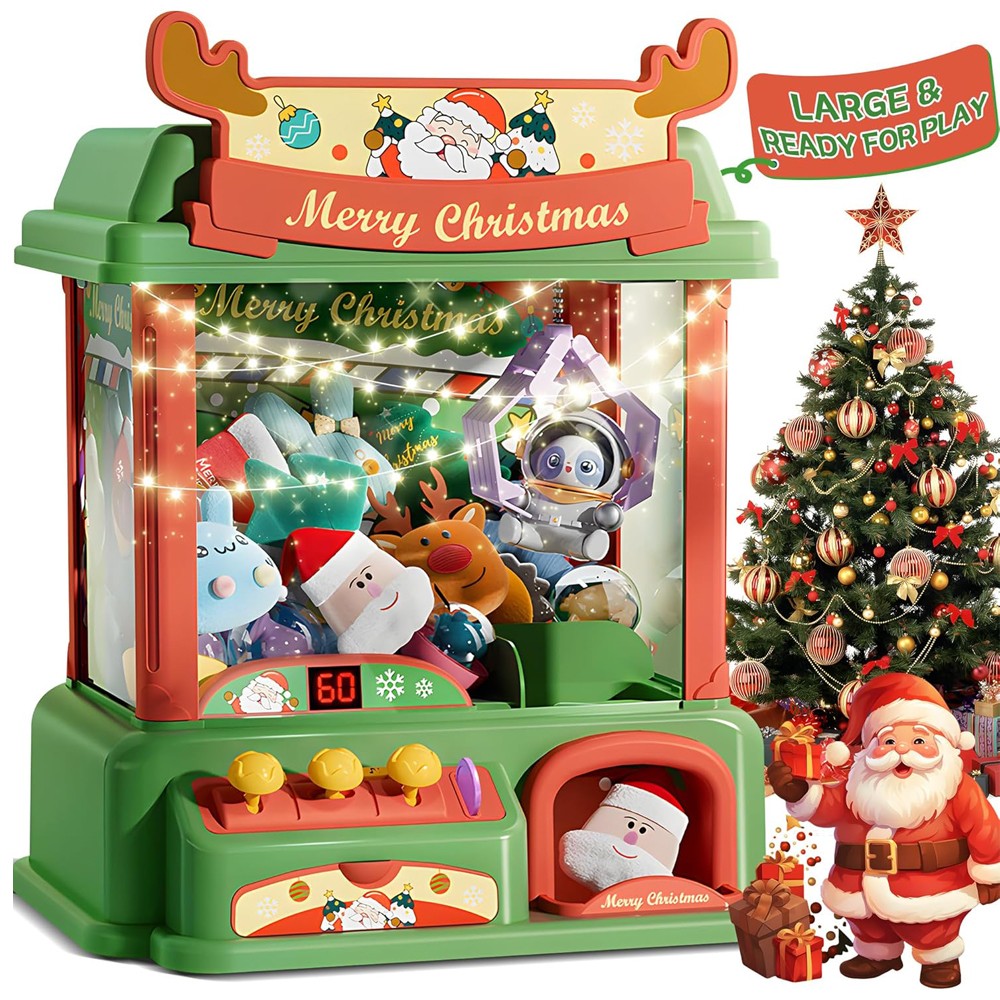 Christmas Claw Machine For Kid - Arcade Games And Vending recension och pris