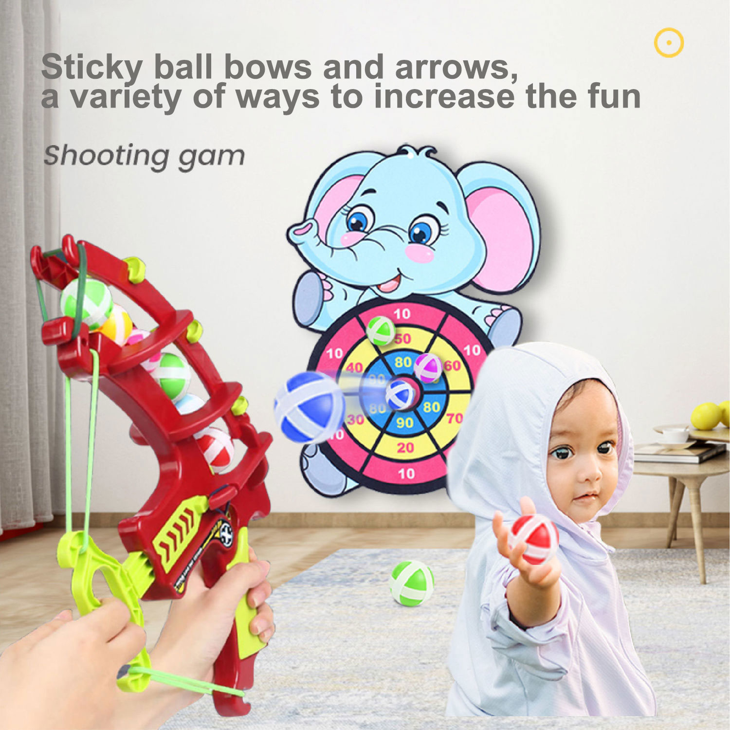 Montessori Throw Sport Slingsh - Basketball Arcade Game recension och pris
