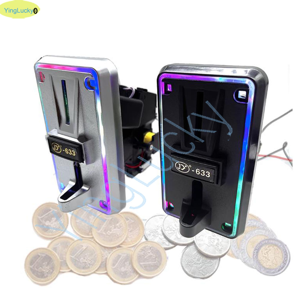 Colorful LED Multi Coin Accept - Coin Acceptor Selector recension och pris