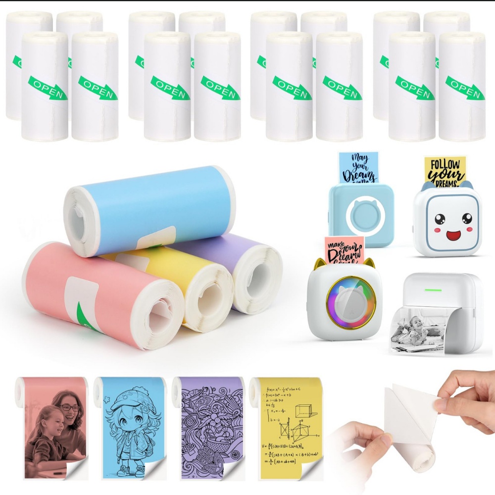 Thermal Paper MINI Printing Se - Photo Booth Machine recension och pris