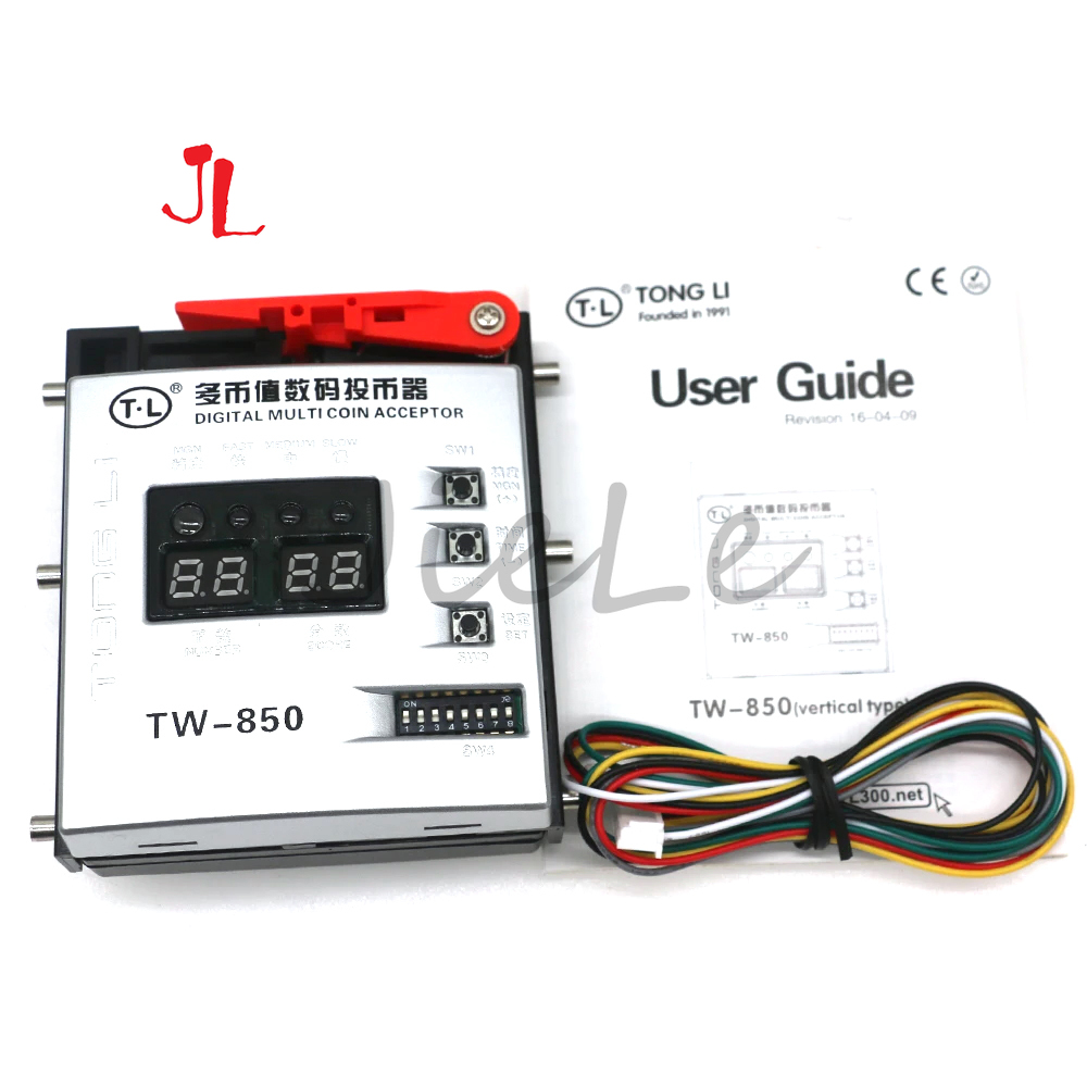 TL TW-850 Multi Coin Acceptor, - Arcade Games And Vending recension och pris