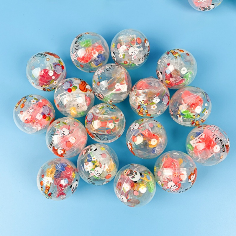 100pcs/bag 50mm capsule ball m - Prize Capsule Toy Machine recension och pris