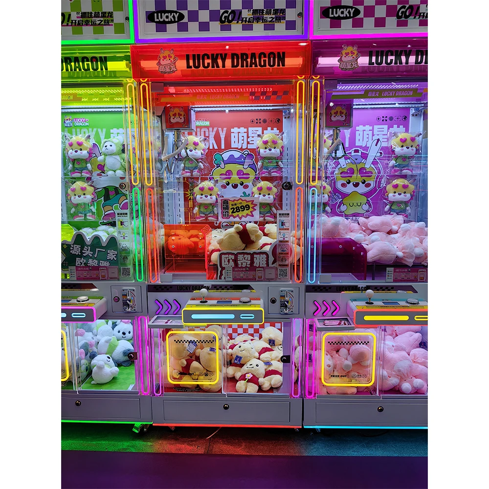 #New Colorful Claw Machine Luc - Arcade Toy Claw Vending Machine recension och pris