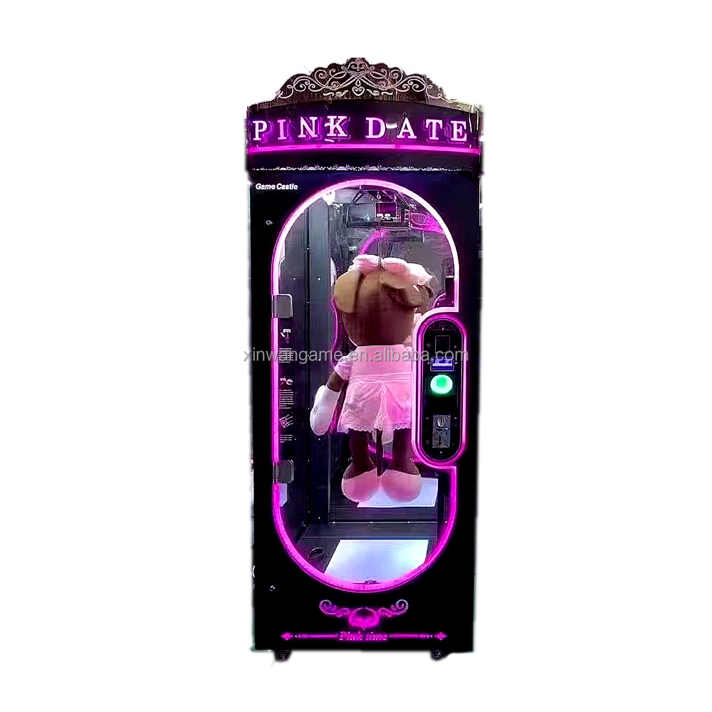 Pink Date Gift Pluche Plush Ki - Arcade Toy Claw Vending Machine recension och pris