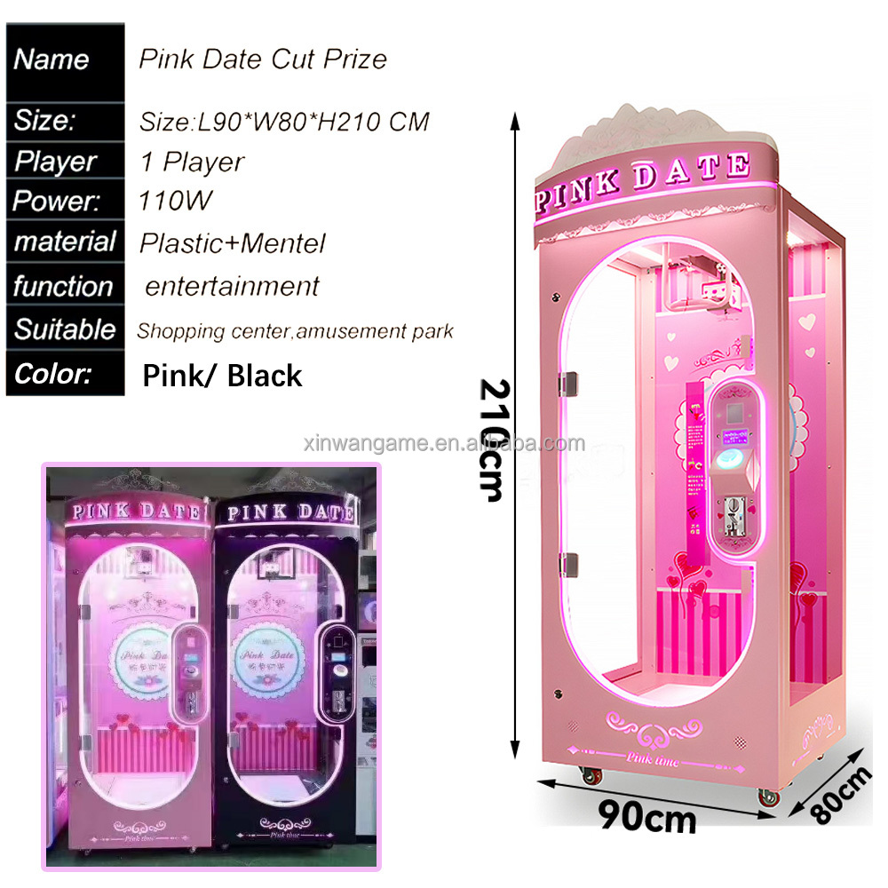 Pink Date Gift Pluche Plush Ki - Arcade Toy Claw Vending Machine recension och pris