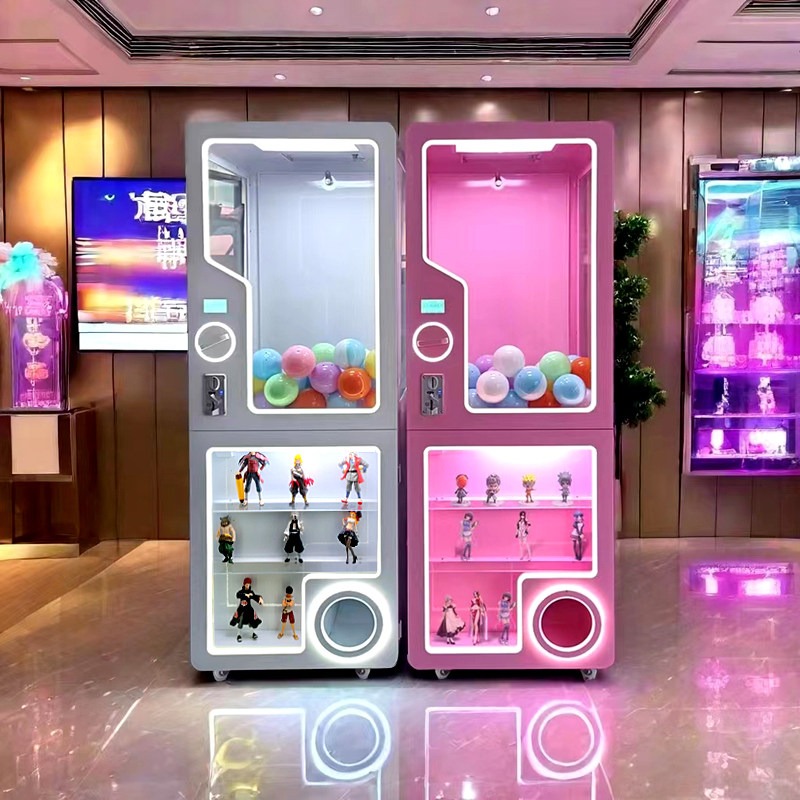Commercial Large Gashapon Caps - Vending Machine Qr Code recension och pris