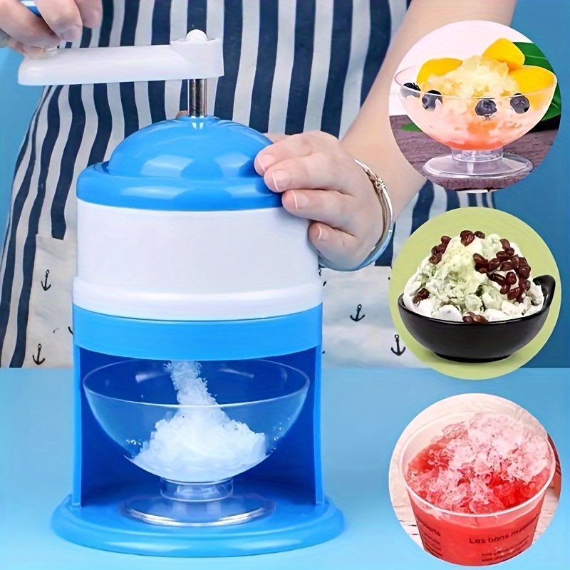 Portable Hand Crank Snow Cone  - Slushie Machine Vending recension och pris