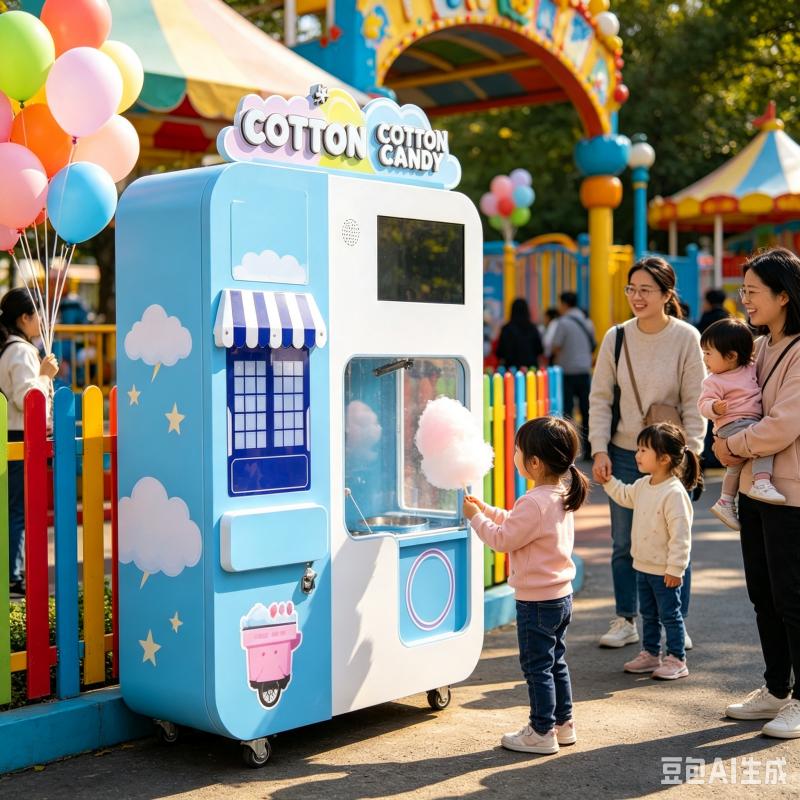 Customized Cotton Candy Vendin - Candy Floss Machine recension och pris