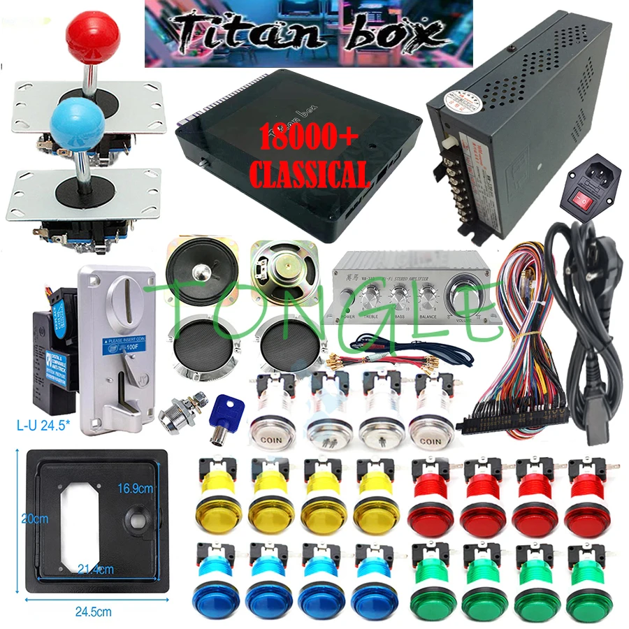 2 Players Titan Box 18000+ in  - Racing Arcade Cabinet recension och pris
