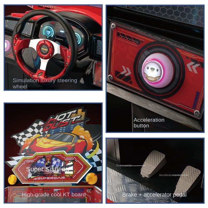 Coin Operated Arcade Game Mach - Racing Arcade Cabinet recension och pris